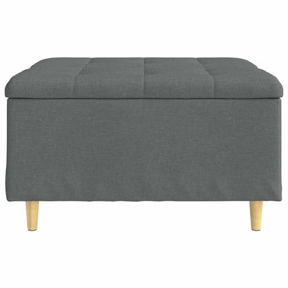 Knopkruk met kussen Donkergrijs 80 x 80 x 45 cm Stof