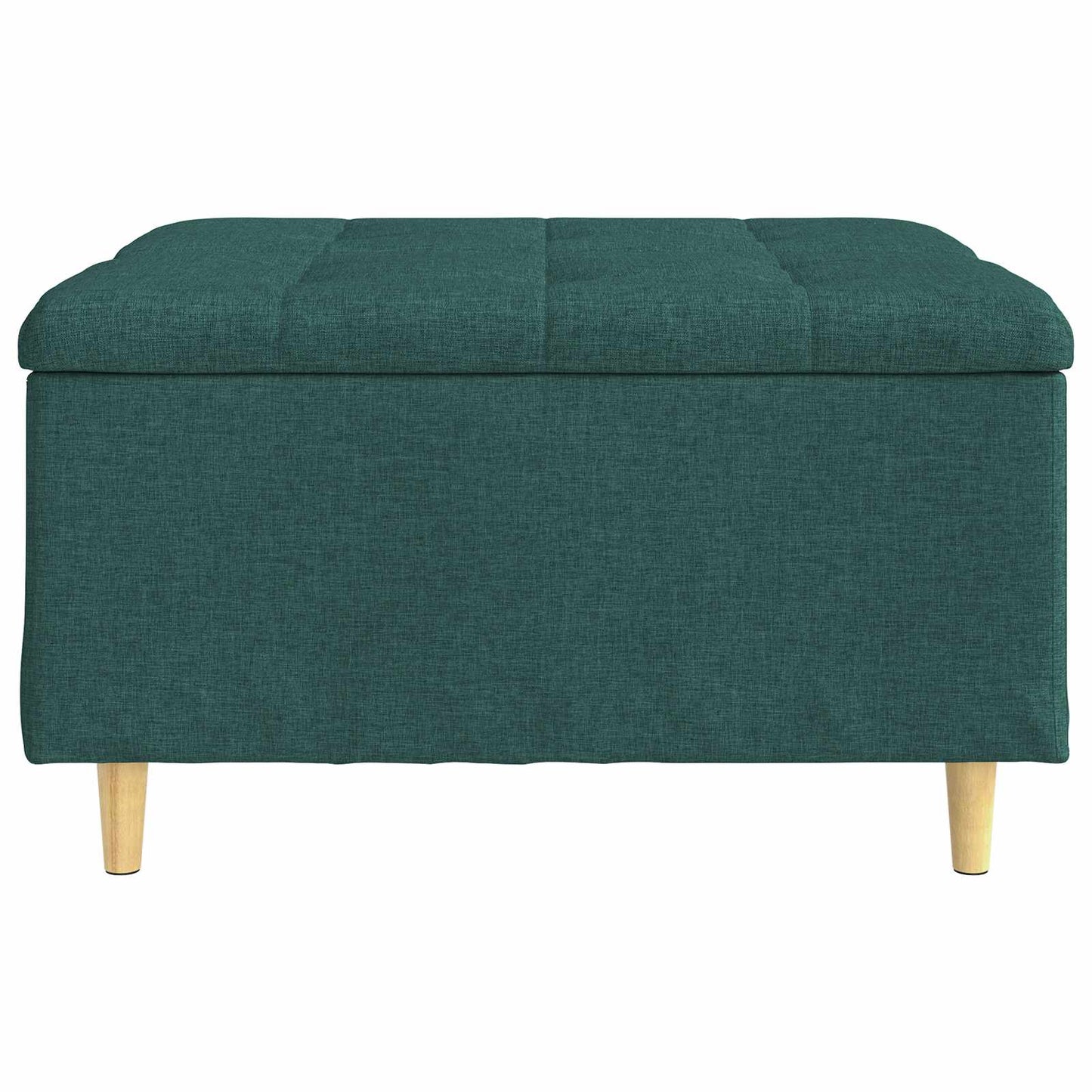 Knopkruk met kussen Donkergroen 80 x 80 x 45 cm Stof