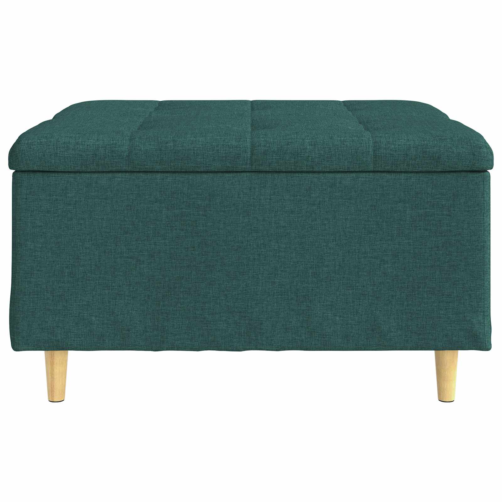 Knopkruk met kussen Donkergroen 80 x 80 x 45 cm Stof