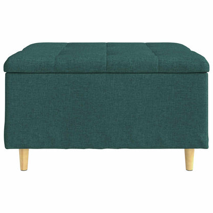 Knopkruk met kussen Donkergroen 80 x 80 x 45 cm Stof