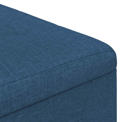 Knopkruk met kussen Blauw 80 x 80 x 45 cm Stof