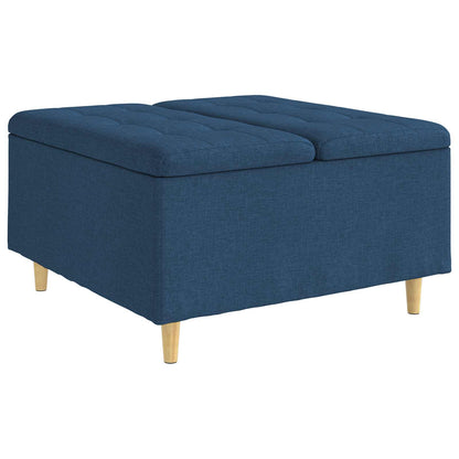 Knopkruk met kussen Blauw 80 x 80 x 45 cm Stof