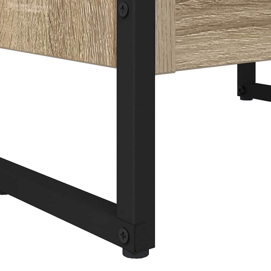 Boekenkast Sonoma 80 x 30 x 155 cm Bewerkt hout