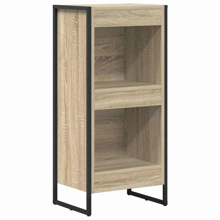 Boekenkast Sonoma 80 x 30 x 155 cm Bewerkt hout