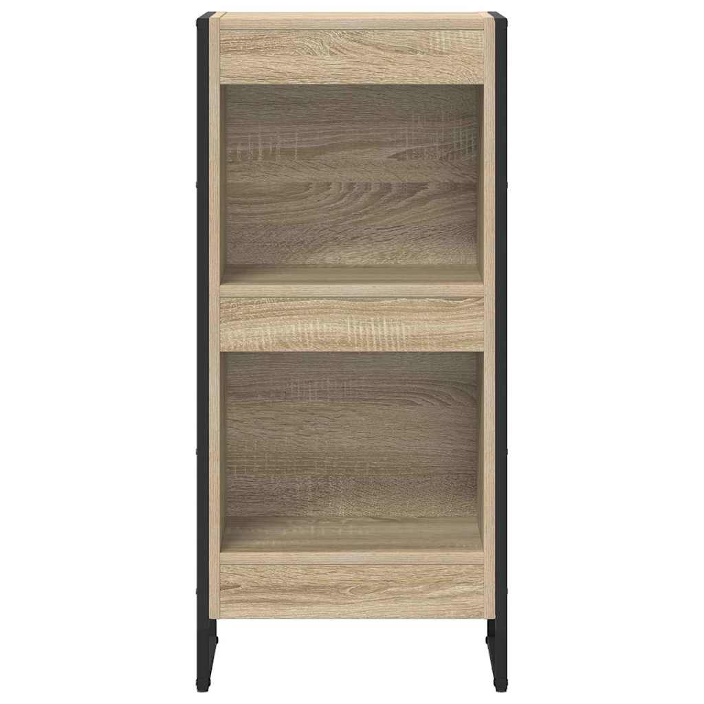 Boekenkast Sonoma 80 x 30 x 155 cm Bewerkt hout