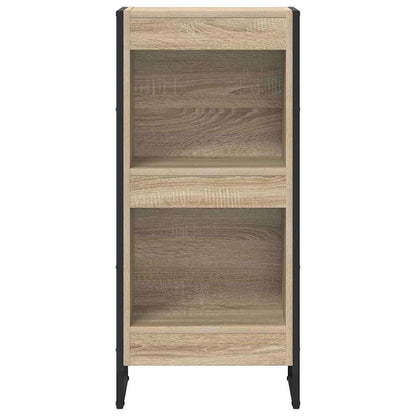 Boekenkast Sonoma 80 x 30 x 155 cm Bewerkt hout
