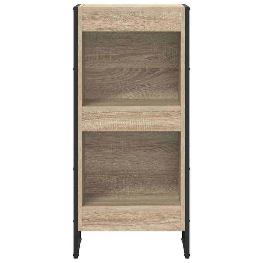Boekenkast Sonoma 80 x 30 x 155 cm Bewerkt hout