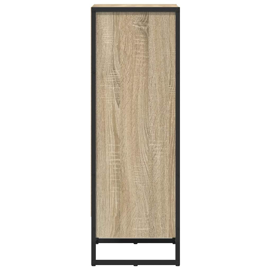 Boekenkast Sonoma 80 x 30 x 155 cm Bewerkt hout