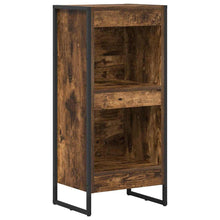 Boekenkast Rook Eik 80 x 30 x 155 cm Bewerkt hout
