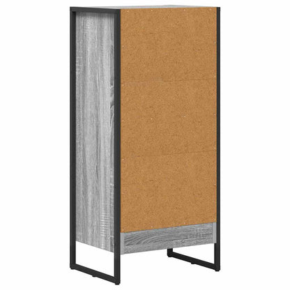 Boekenkast Grijs Sonoma 80 x 30 x 155 cm Bewerkt hout