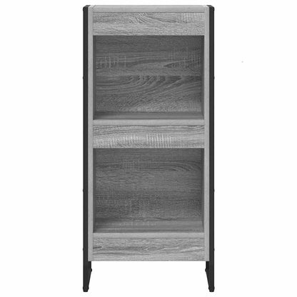 Boekenkast Grijs Sonoma 80 x 30 x 155 cm Bewerkt hout