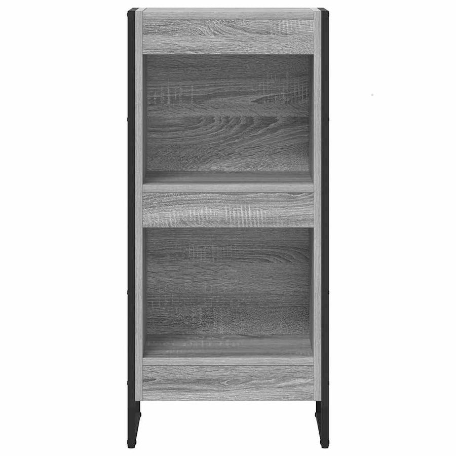 Boekenkast Grijs Sonoma 80 x 30 x 155 cm Bewerkt hout