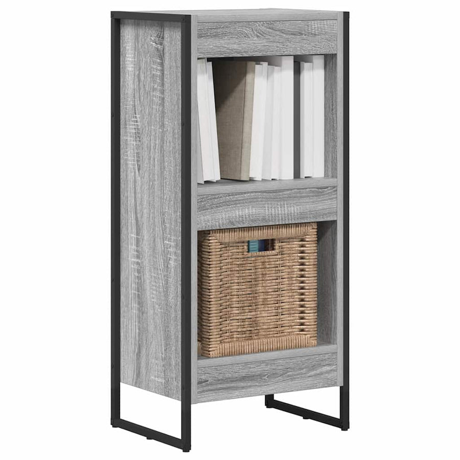 Boekenkast Grijs Sonoma 80 x 30 x 155 cm Bewerkt hout