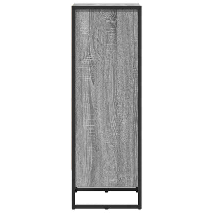 Boekenkast Grijs Sonoma 80 x 30 x 155 cm Bewerkt hout