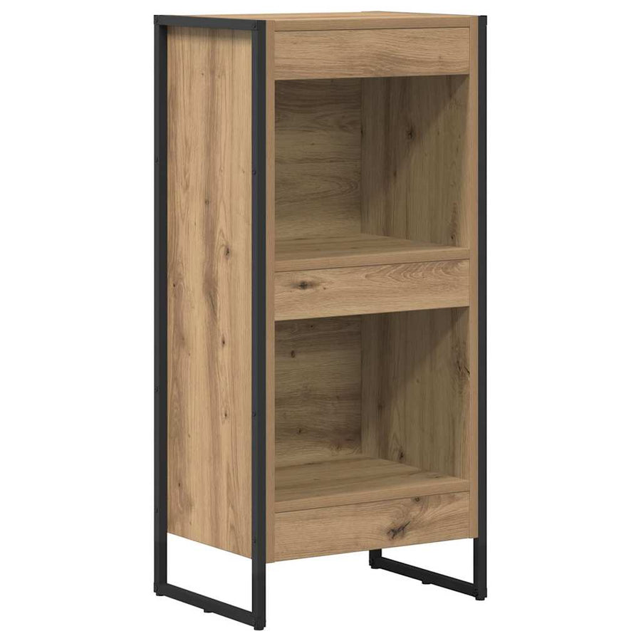 Boekenkast Ambachtelijk eiken 80 x 30 x 155 cm Bewerkt hout