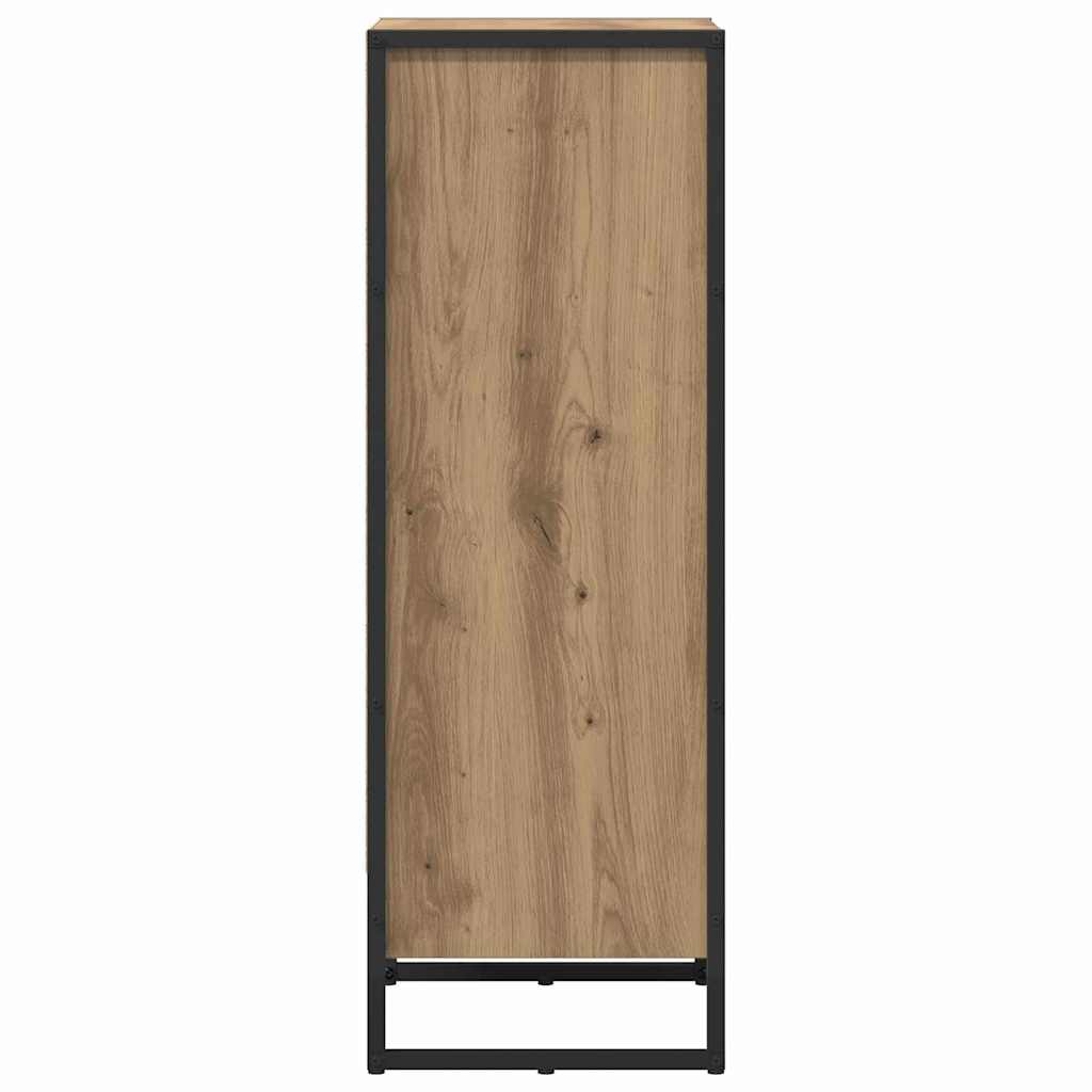 Boekenkast Ambachtelijk eiken 80 x 30 x 155 cm Bewerkt hout