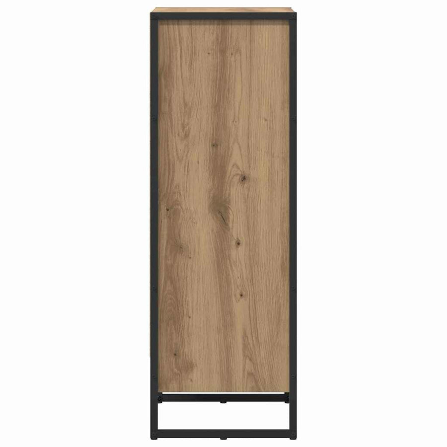 Boekenkast Ambachtelijk eiken 80 x 30 x 155 cm Bewerkt hout