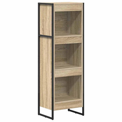 Boekenkast Sonoma 80 x 30 x 155 cm Bewerkt hout