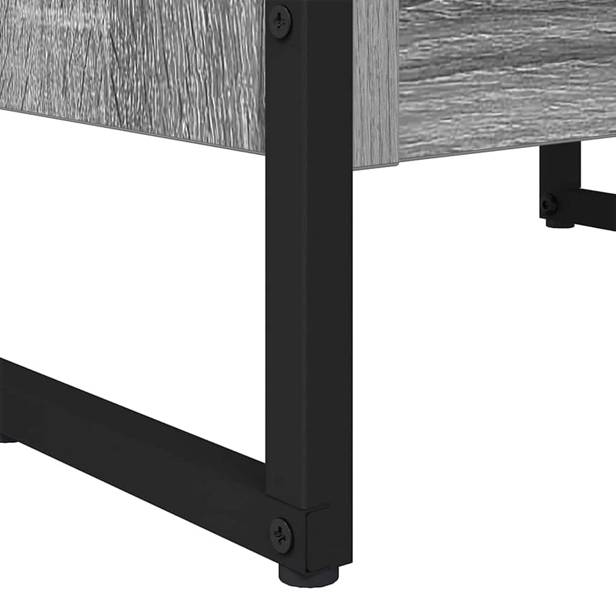 Boekenkast Grijs Sonoma 80 x 30 x 155 cm Bewerkt hout