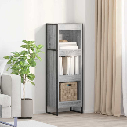 Boekenkast Grijs Sonoma 80 x 30 x 155 cm Bewerkt hout