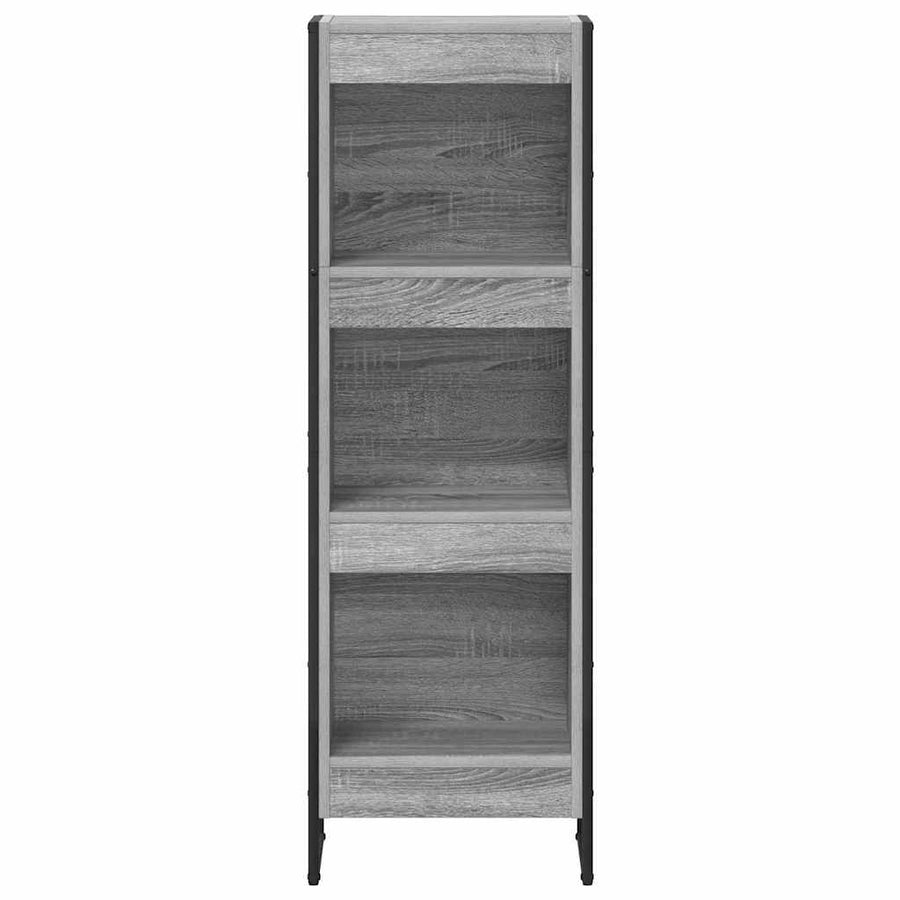 Boekenkast Grijs Sonoma 80 x 30 x 155 cm Bewerkt hout