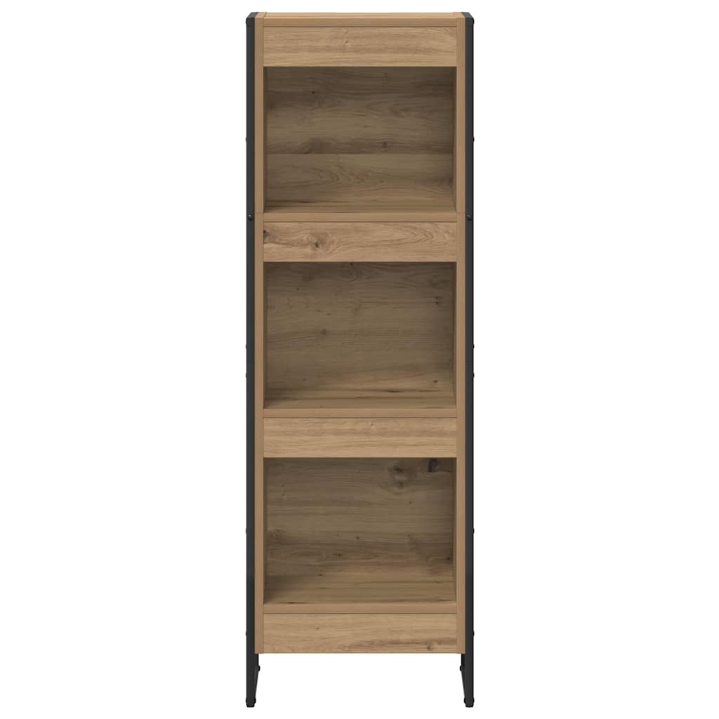Boekenkast Ambachtelijk eiken 80 x 30 x 155 cm Bewerkt hout