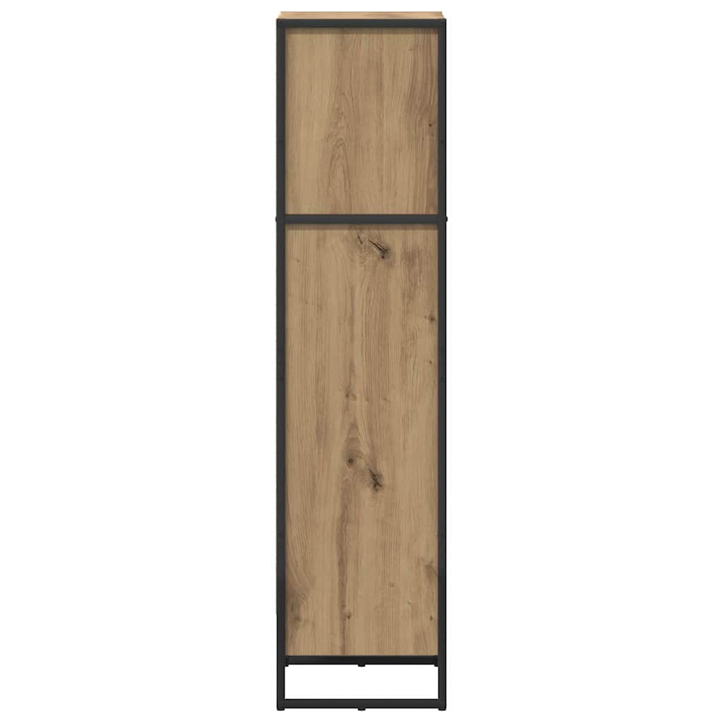 Boekenkast Ambachtelijk eiken 80 x 30 x 155 cm Bewerkt hout