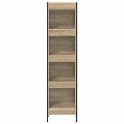 Boekenkast Sonoma 80 x 30 x 155 cm Bewerkt hout