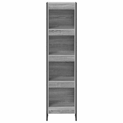 Boekenkast Grijs Sonoma 80 x 30 x 155 cm Bewerkt hout