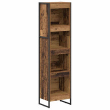 Boekenkast Oud Hout 80 x 30 x 155 cm Bewerkt hout