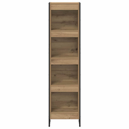 Boekenkast Ambachtelijk eiken 80 x 30 x 155 cm Bewerkt hout
