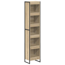 Boekenkast Sonoma 80 x 30 x 155 cm Bewerkt hout
