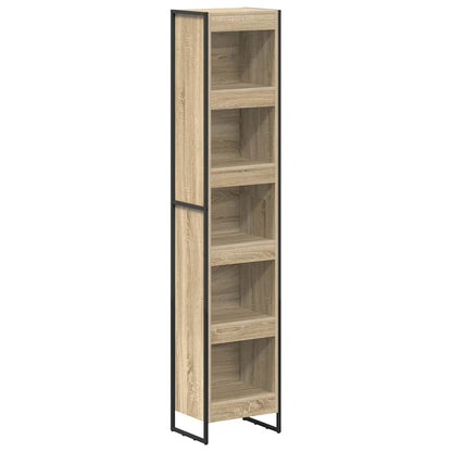 Boekenkast Sonoma 80 x 30 x 155 cm Bewerkt hout