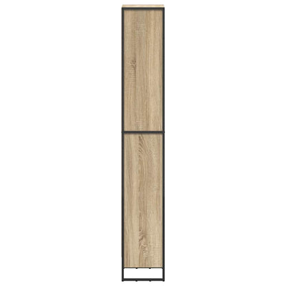 Boekenkast Sonoma 80 x 30 x 155 cm Bewerkt hout