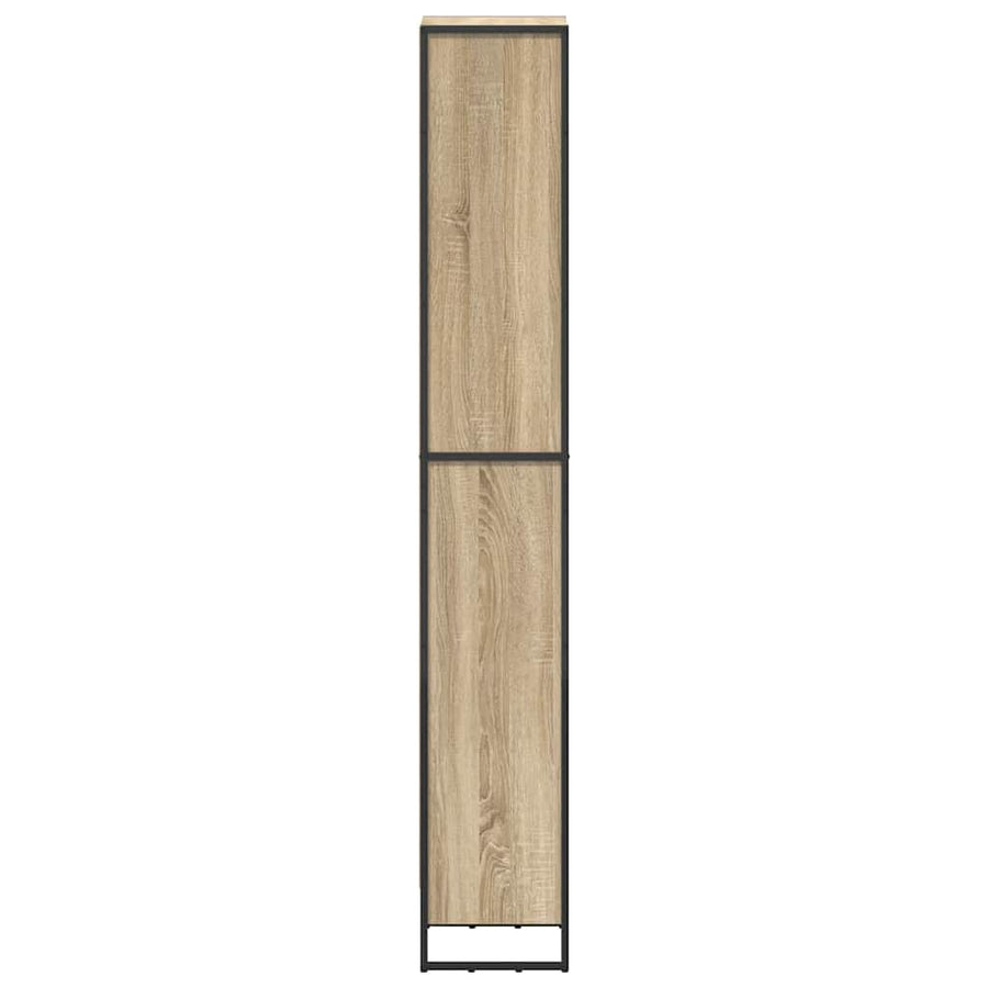Boekenkast Sonoma 80 x 30 x 155 cm Bewerkt hout
