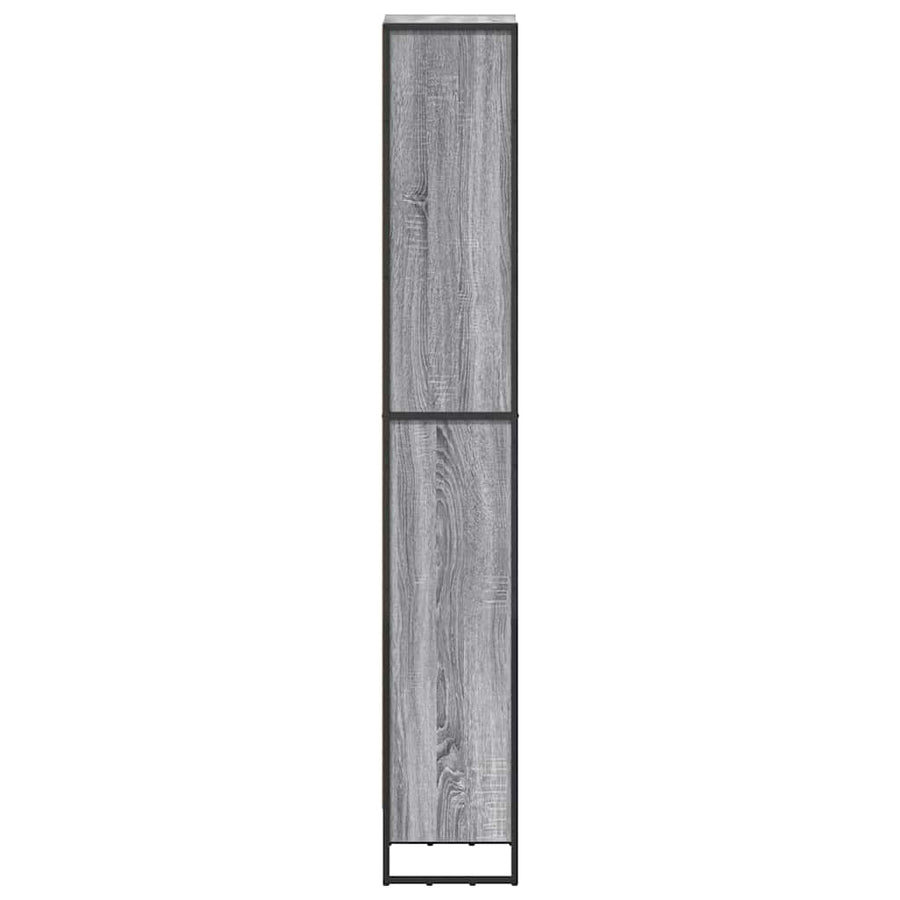 Boekenkast Grijs Sonoma 80 x 30 x 155 cm Bewerkt hout