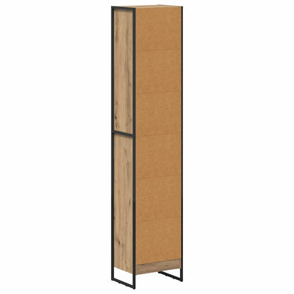 Boekenkast Ambachtelijk eiken 80 x 30 x 155 cm Bewerkt hout