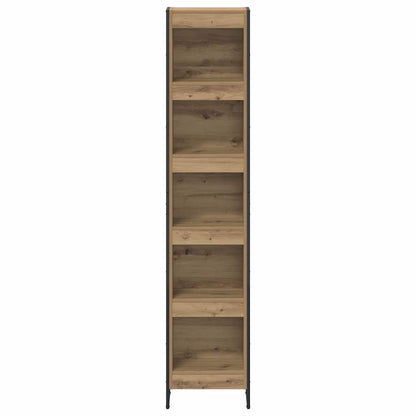 Boekenkast Ambachtelijk eiken 80 x 30 x 155 cm Bewerkt hout