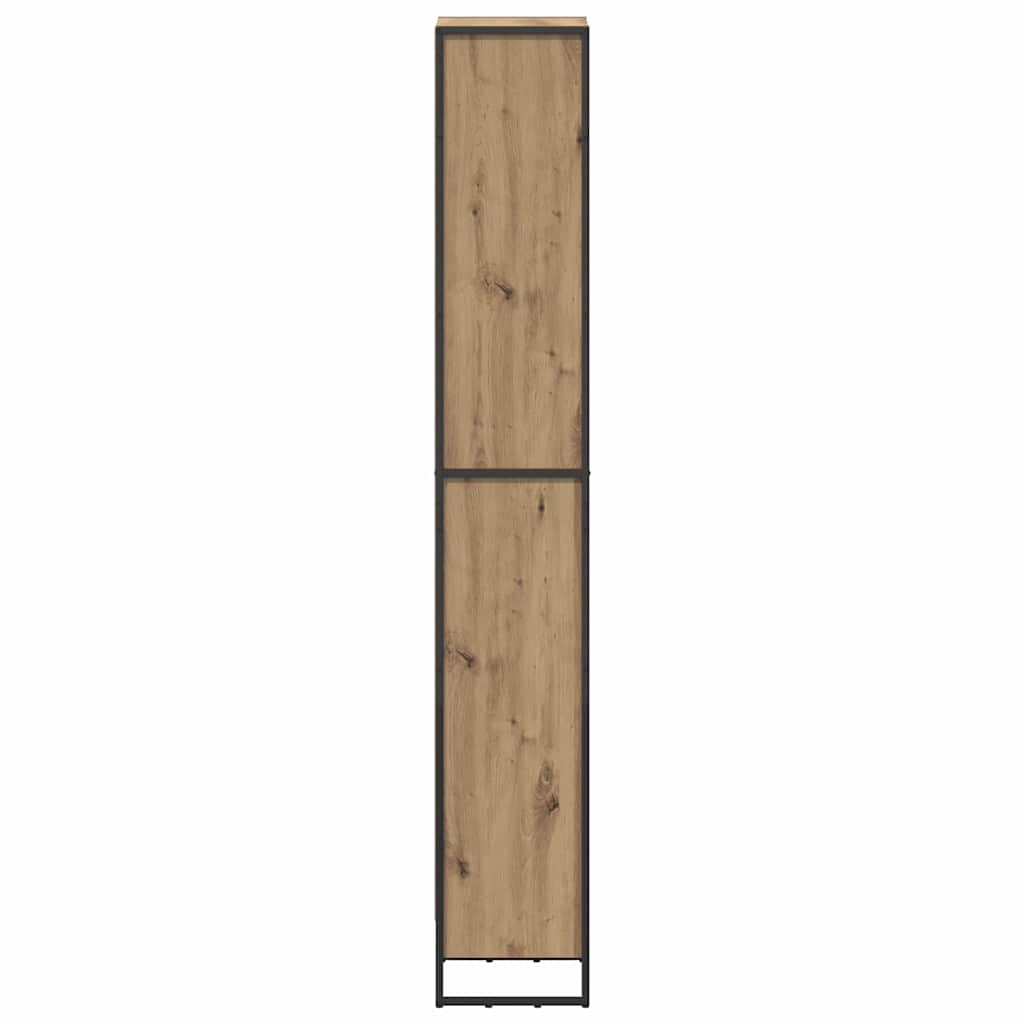 Boekenkast Ambachtelijk eiken 80 x 30 x 155 cm Bewerkt hout
