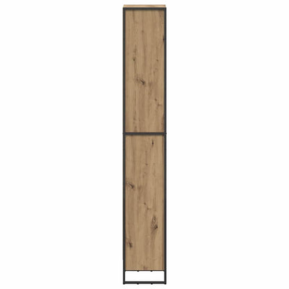 Boekenkast Ambachtelijk eiken 80 x 30 x 155 cm Bewerkt hout