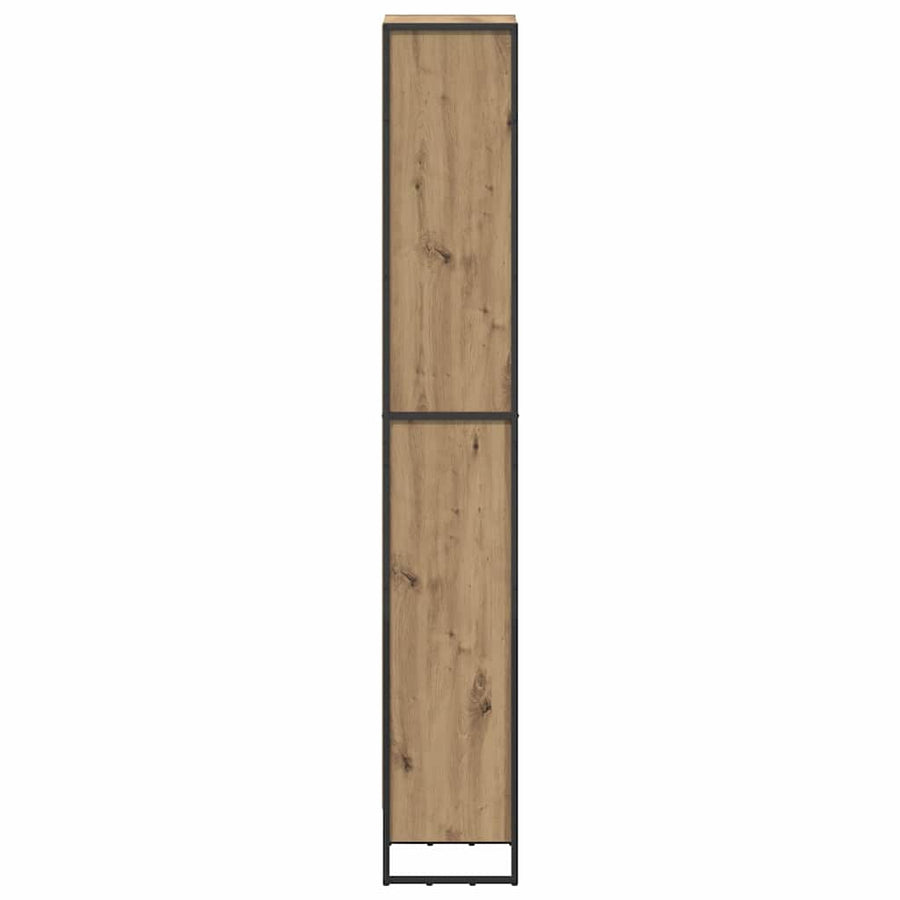 Boekenkast Ambachtelijk eiken 80 x 30 x 155 cm Bewerkt hout