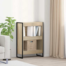 Boekenkast Sonoma 80 x 30 x 155 cm Bewerkt hout