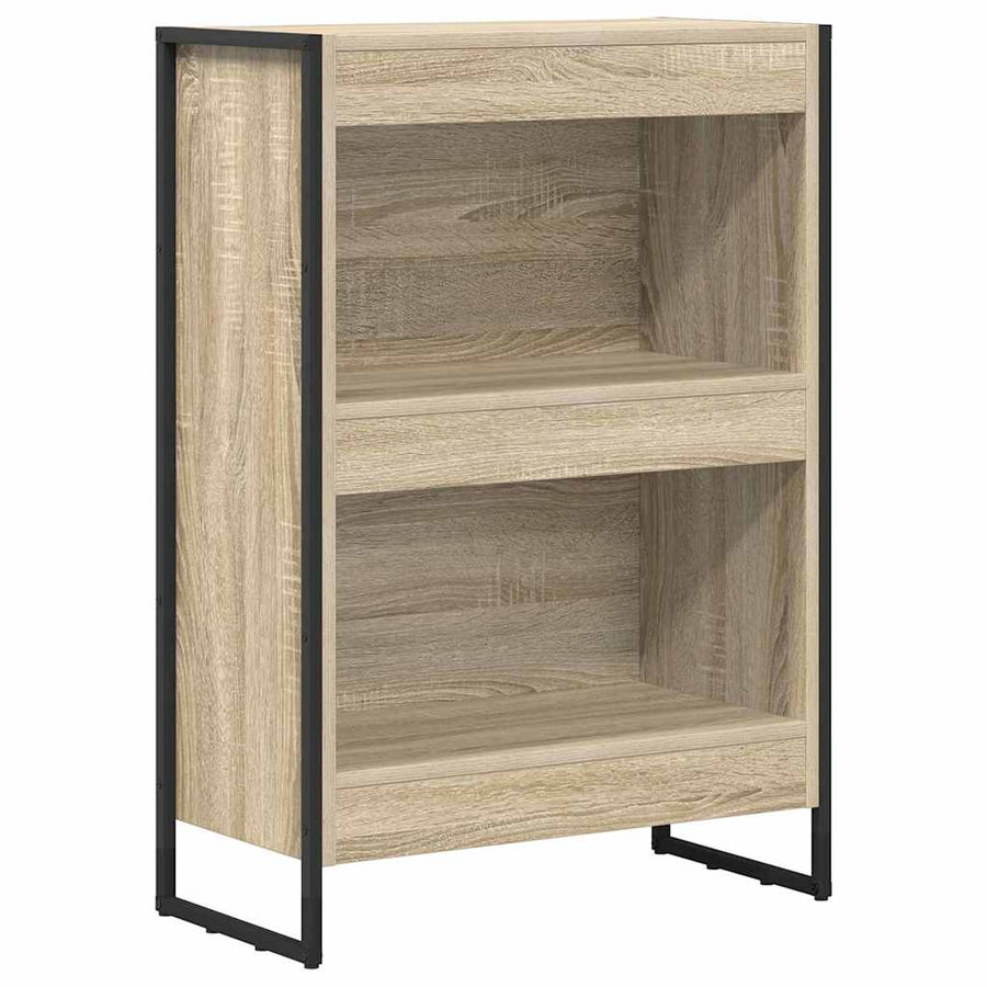 Boekenkast Sonoma 80 x 30 x 155 cm Bewerkt hout