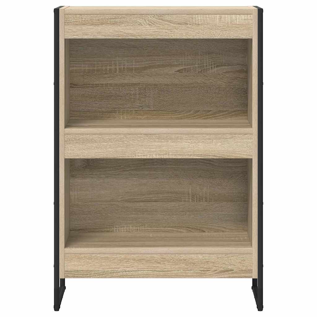 Boekenkast Sonoma 80 x 30 x 155 cm Bewerkt hout
