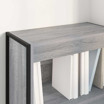 Boekenkast Grijs Sonoma 80 x 30 x 155 cm Bewerkt hout