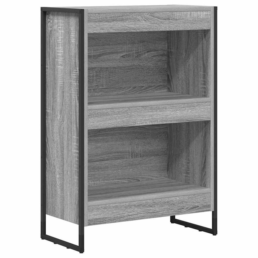 Boekenkast Grijs Sonoma 80 x 30 x 155 cm Bewerkt hout