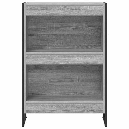 Boekenkast Grijs Sonoma 80 x 30 x 155 cm Bewerkt hout