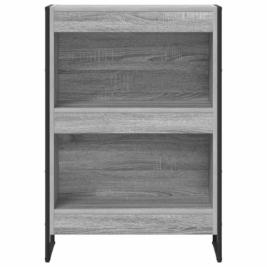 Boekenkast Grijs Sonoma 80 x 30 x 155 cm Bewerkt hout