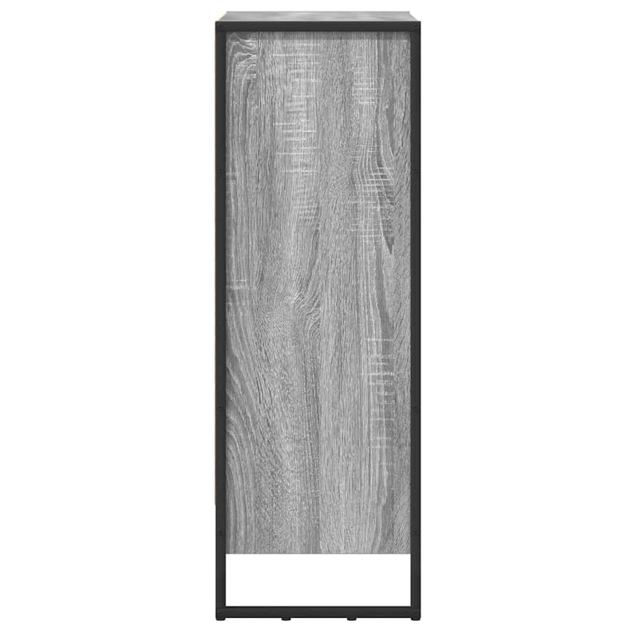 Boekenkast Grijs Sonoma 80 x 30 x 155 cm Bewerkt hout