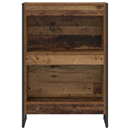 Boekenkast Oud Hout 80 x 30 x 155 cm Bewerkt hout